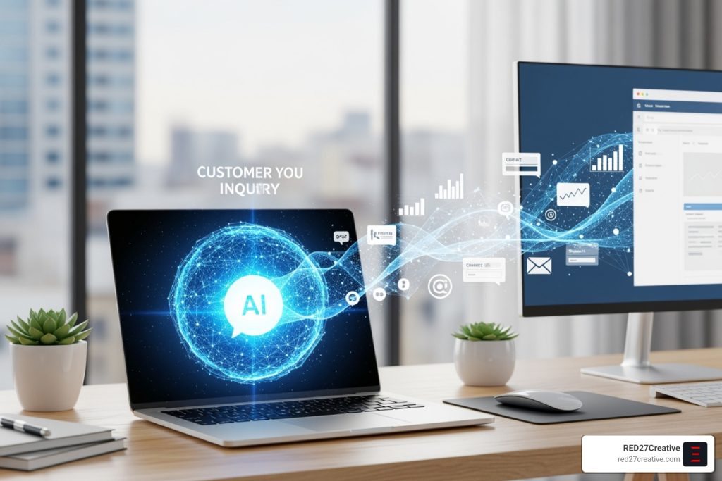 Bot Your Way to More Leads—A Guide to AI Chatbot Lead Generation • AI chatbot lead generation • RED27Creative AI chatbot lead generation