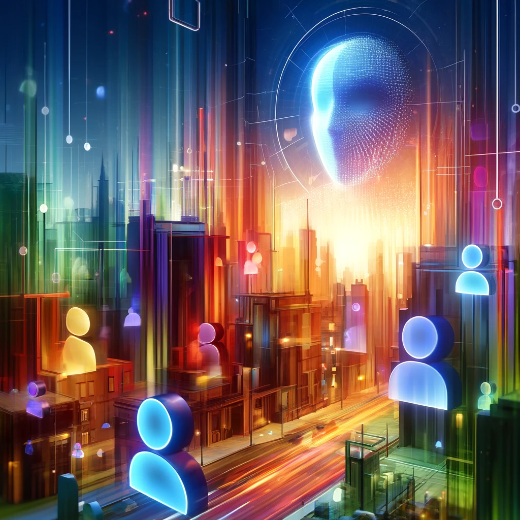 B2B Marketing Trends: Leveraging Visitor Identification for Better ROI • b2b marketing trends • RED27Creative a city with people in the background - b2b marketing trends