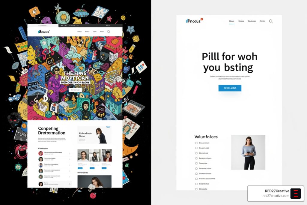 Beyond Pretty Pixels: What Makes a Website Truly Convert? • Conversion focused websites • RED27Creative Conversion focused websites