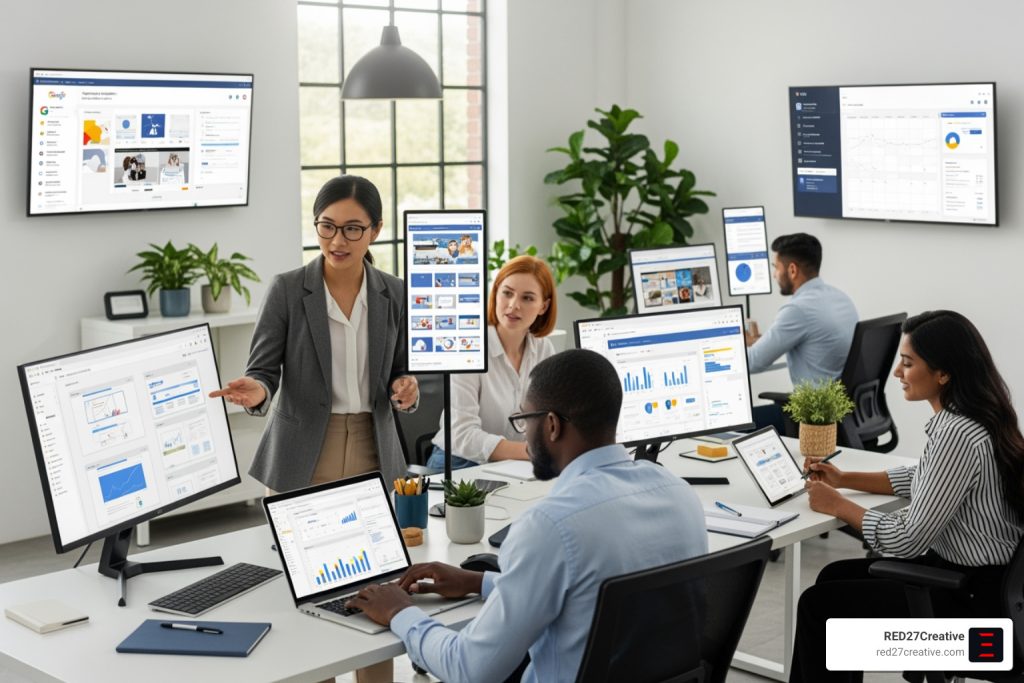 Your Digital Dream Team: Finding the Right Full-Service Agency • full-service digital agency • RED27Creative full-service digital agency