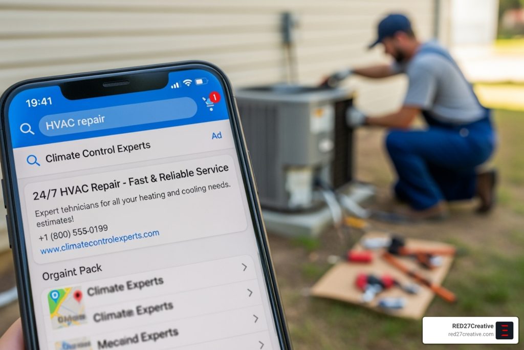 HVAC PPC Explained: Turning Clicks into Clients • HVAC pay per click • RED27Creative HVAC pay per click