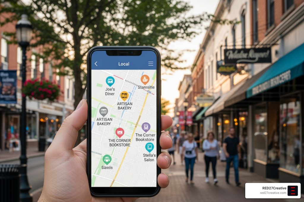 Unlock Your Neighborhood: A Local SEO Strategy That Works • local SEO strategy • RED27Creative local SEO strategy