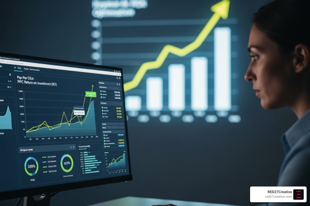 Don't Just Spend, Optimize: A Guide to PPC ROI That Pays Off • PPC ROI optimization • RED27Creative PPC ROI optimization