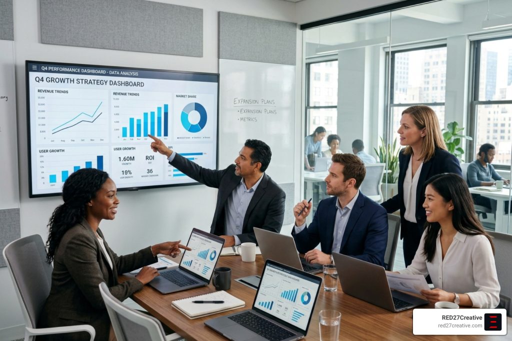 Stop Guessing and Start Growing with Analytics Strategy Consulting • analytics strategy consulting • RED27Creative analytics strategy consulting